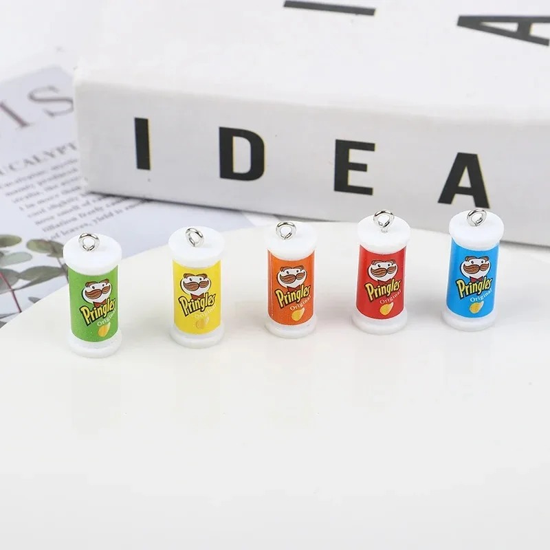 Food Snacks Chips - 10 stks 23*10mm Simulatie Van 3D
