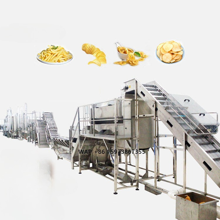 Food Snacks Chips - Volledig automatische productielijn voor gebakken aardappelchips
