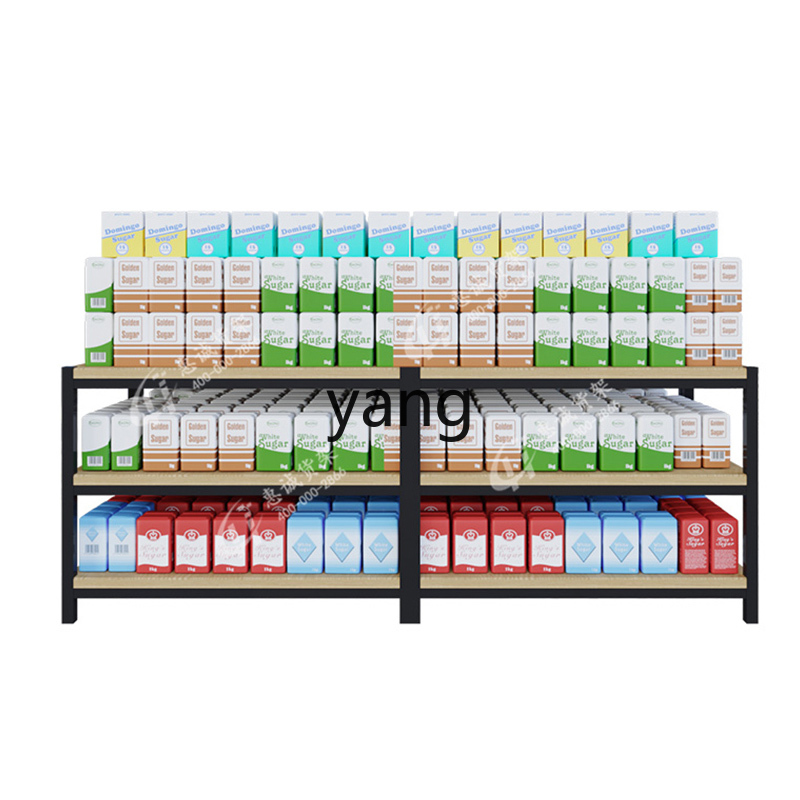 Food Grocery Snacks - LH Displaystandaard Displayrek Melk Kookolie Voedsel