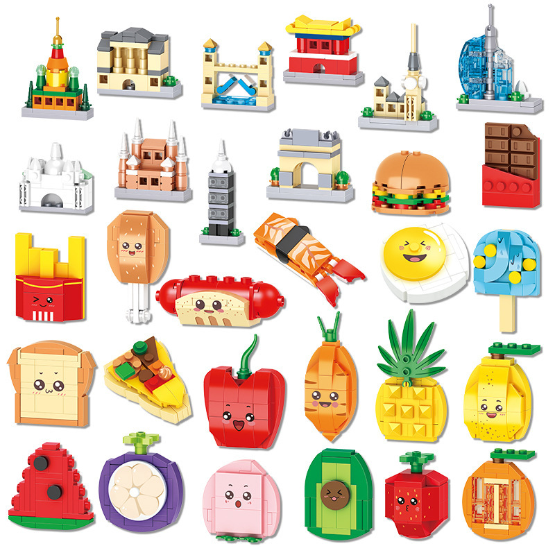 Food Snacks Ideas For Kids - 10in1 Leuke Architectonische Street View Voedingsmiddelen