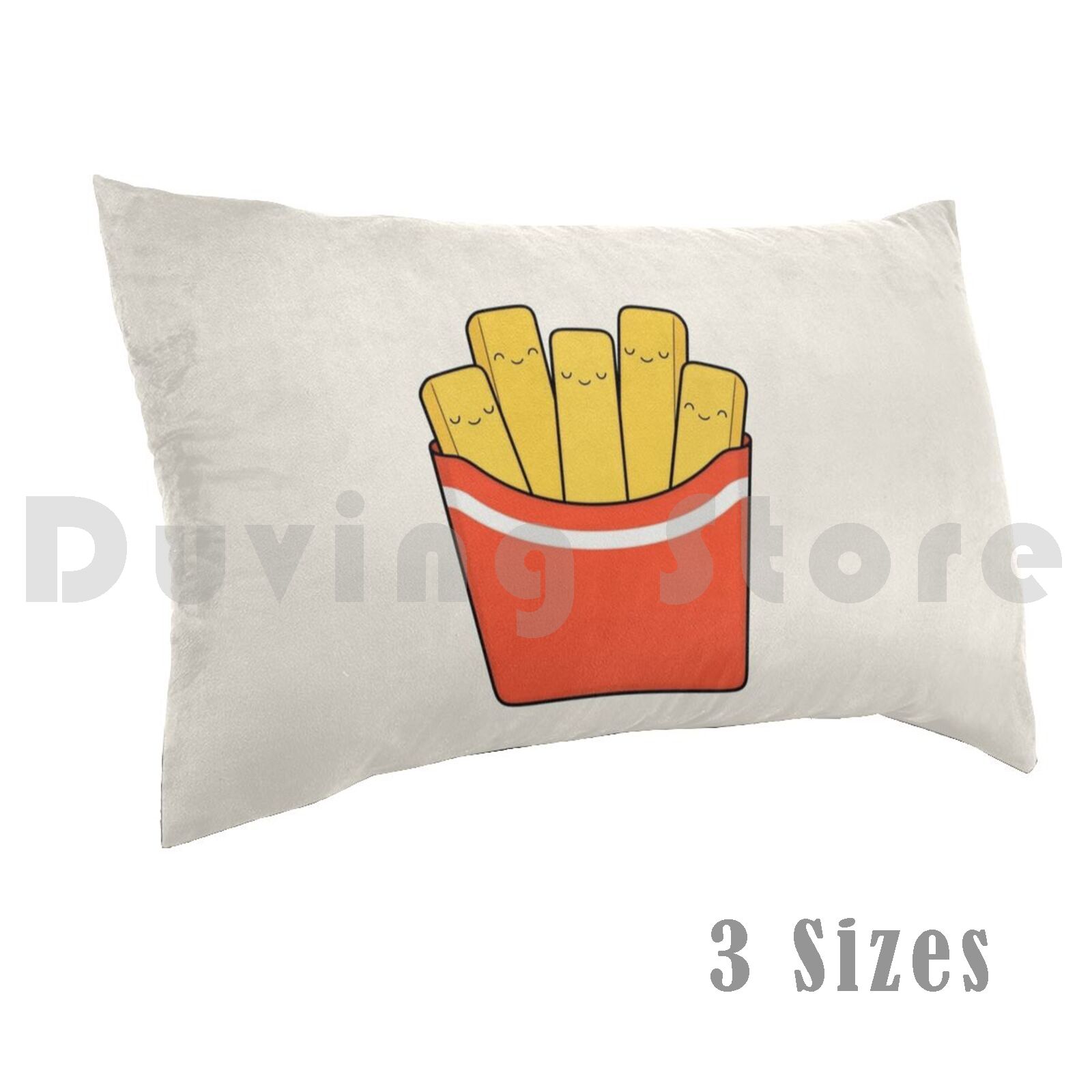 Yummy Food Snacks - Beste Fries kussensloop 20*30 Inch Fries
