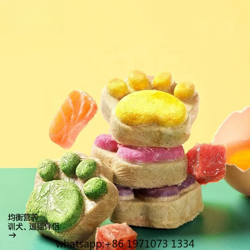 Food Snacks With Protein - Katten Freeze-Dried Snacks Hoog Eiwitgehalte Kip