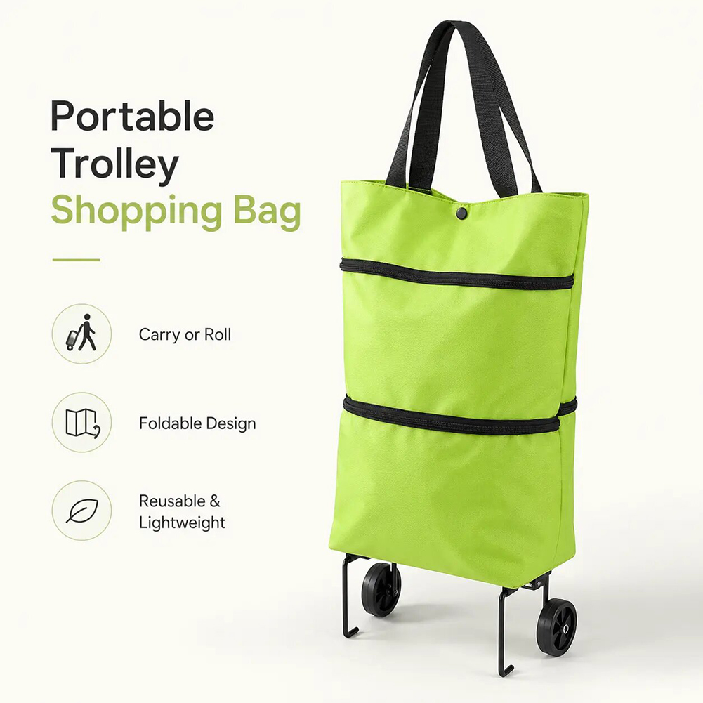 Opvouwbare boodschappenwagen,  - Food Grocery Snacks recensie en prijs