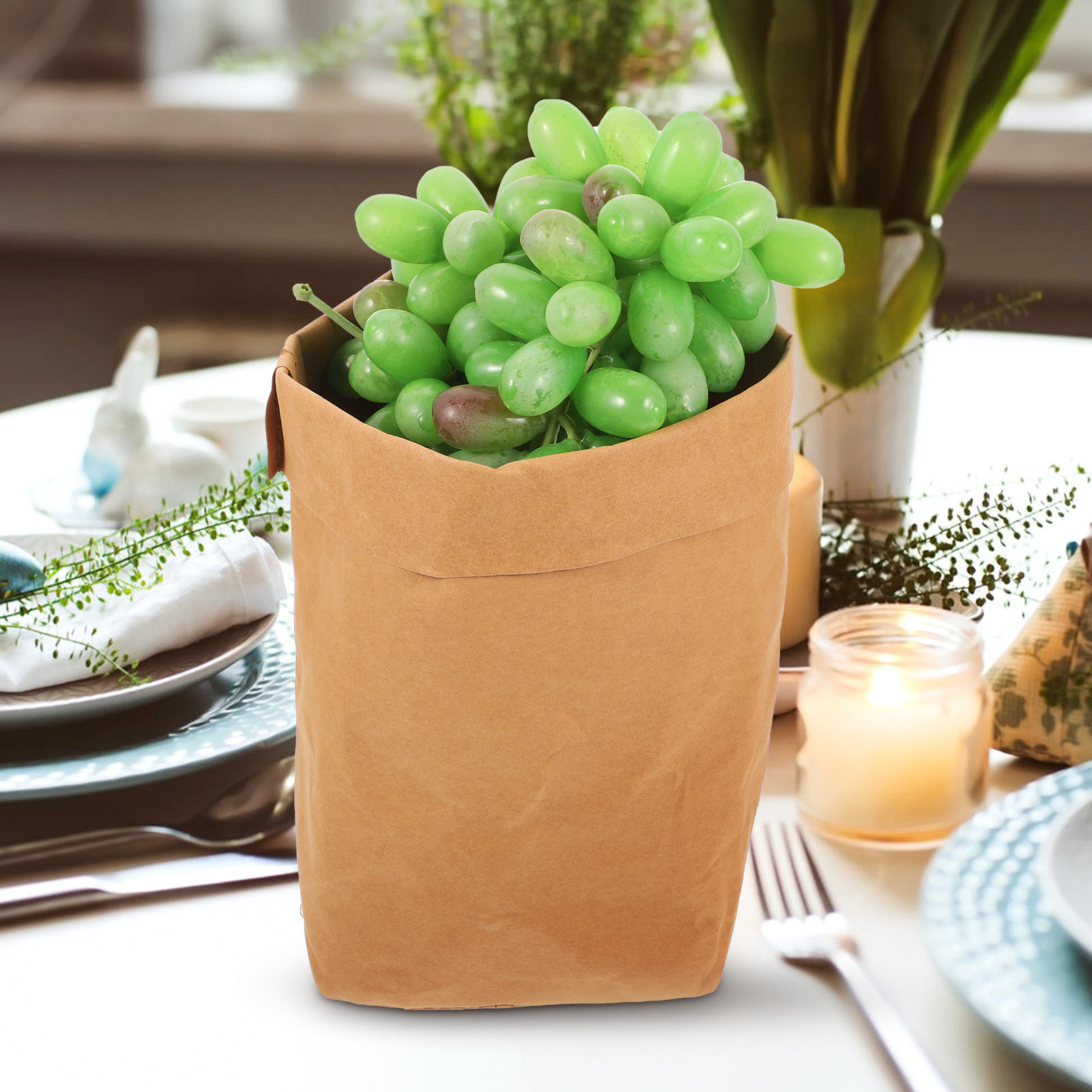Kraftpapierzakken voor voedsel - Food Grocery Snacks recensie en prijs