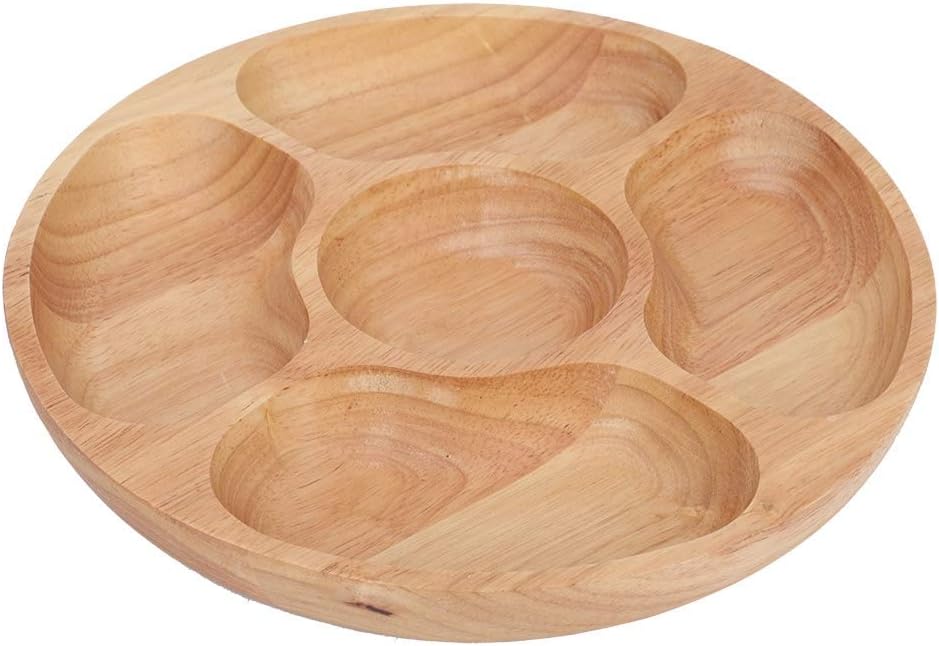 5-delige houten serveerschaal  - Food Snacks Chips recensie en prijs