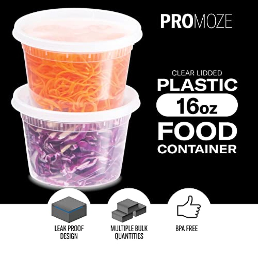 Plastic voedselcontainers voor - Food Packed Snacks recensie en prijs