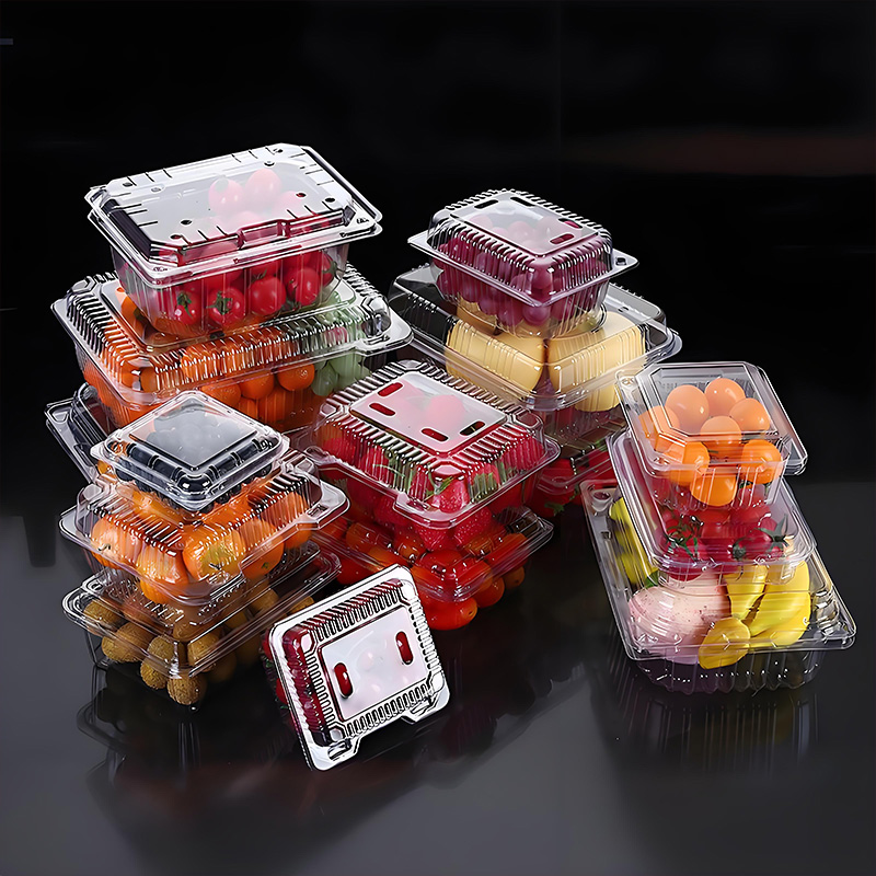 50-pack doorzichtige plastic w - Food Packed Snacks recensie en prijs