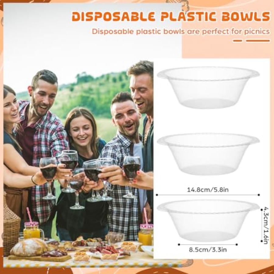 30 stuks 12 oz wegwerp plastic - Food Packed Snacks recensie en prijs