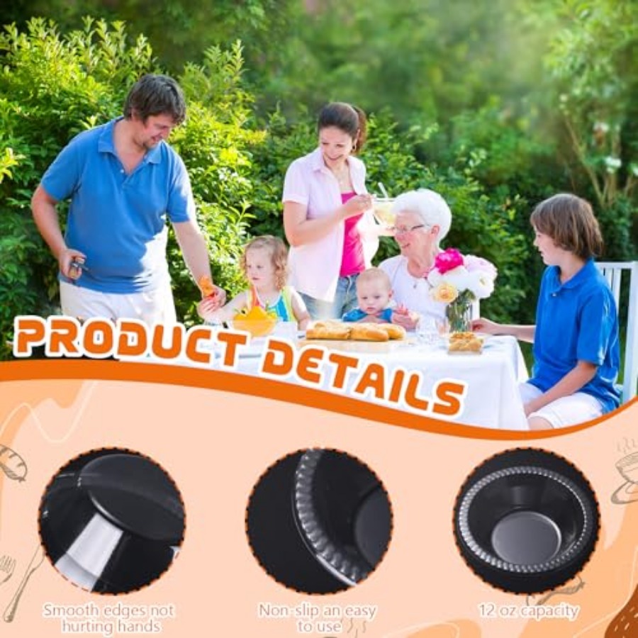 30 stuks 12 oz wegwerp plastic - Food Packed Snacks recensie en prijs