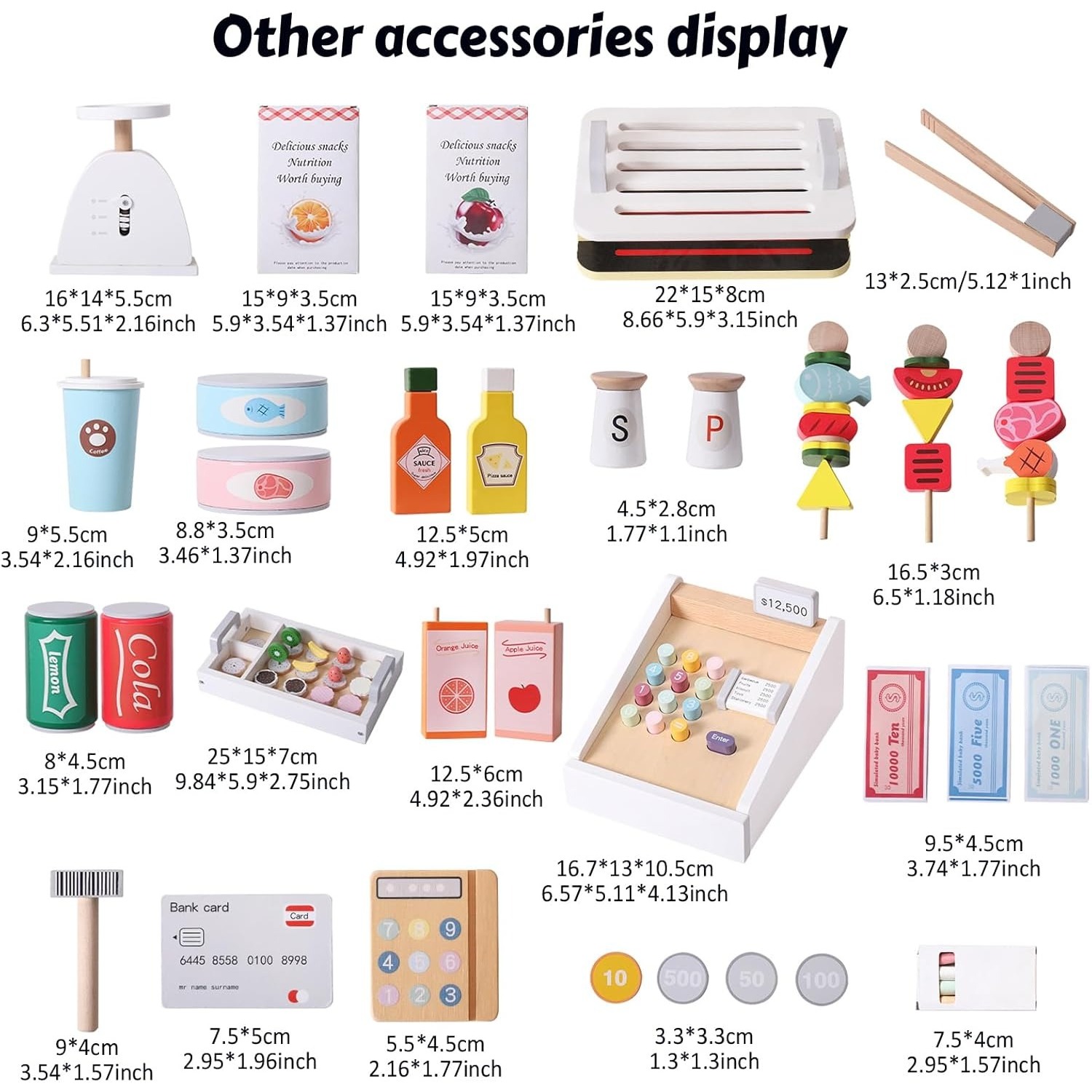 Houten Snackwinkel Speelset Ki - Food Grocery Snacks recensie en prijs
