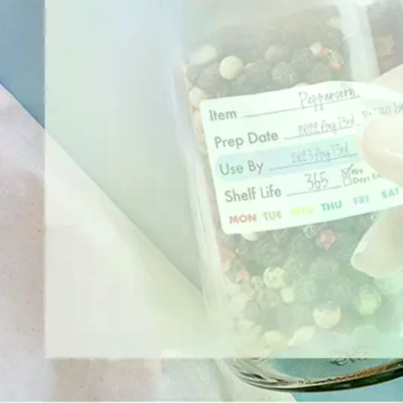 Keuken Datum Voedsel Sticker L - Food Snacks Label recensie en prijs