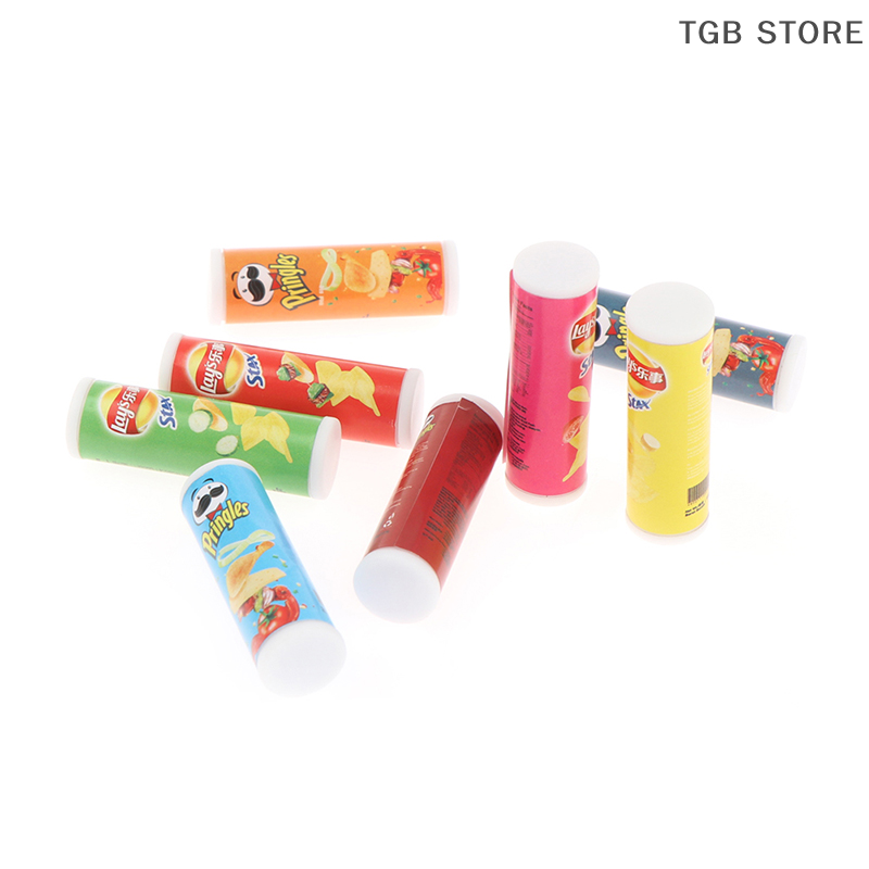 4 stuks miniatuur simulatie AB - Food Snacks Chips recensie en prijs