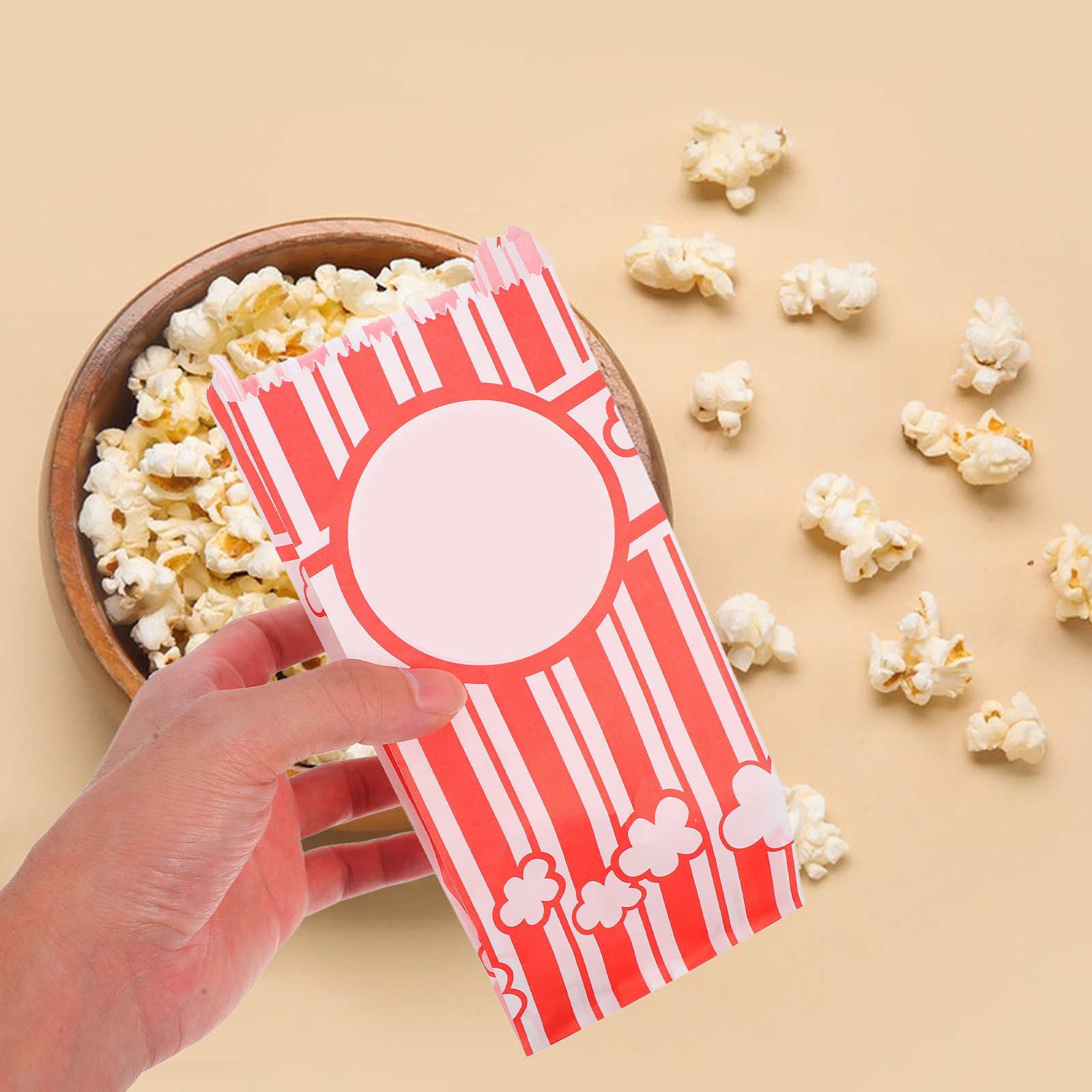 30 stuks vetvrije popcornzakje - Food Snack recensie en prijs